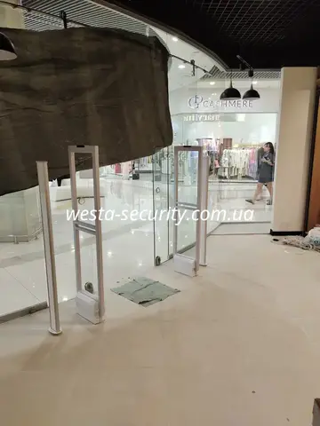 Монтаж протикрадіжної системи у магазині — Westa-Security