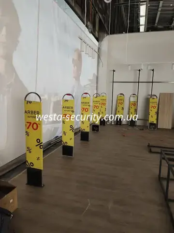 Монтаж протикрадіжної системи у магазині — Westa-Security