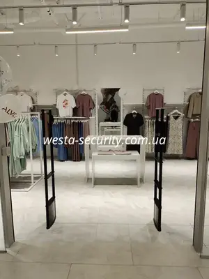 Монтаж протикрадіжної системи у магазині — Westa-Security