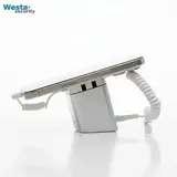 Сріблястий захисний стенд для смартфона з зарядкою pds-35s зображення