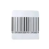 Етикетка радіочастотна 40x40 штрихкод (рулон 1000шт.) зображення