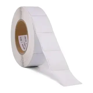 Етикетка радіочастотна 40x40 біла (рулон 1000шт.) зображення