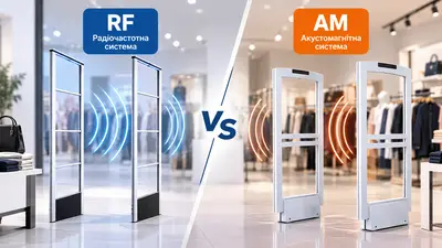 Протикрадіжна система: RF чи AM — порівняння та вибір для магазину