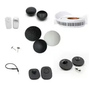 Радіочастотні антикражні етикетки, датчики та голки